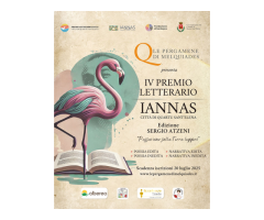 IV Premio Letterario Iannas  Città di Quartu Sant’Elena ed. Sergio Atzeni