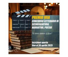 Premio Iria Concorso Letterario Nazionale di Sceneggiatura, Narrativa e Poesia